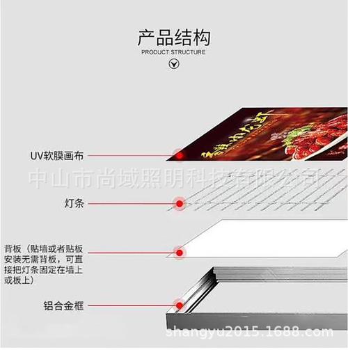工廠(chǎng)制作led無(wú)邊框卡布軟膜燈箱高清uv噴繪護(hù)外廣告燈箱軟膜燈箱